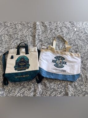 New Disney Cruise Line tote bags - Treasure and Castaway Club